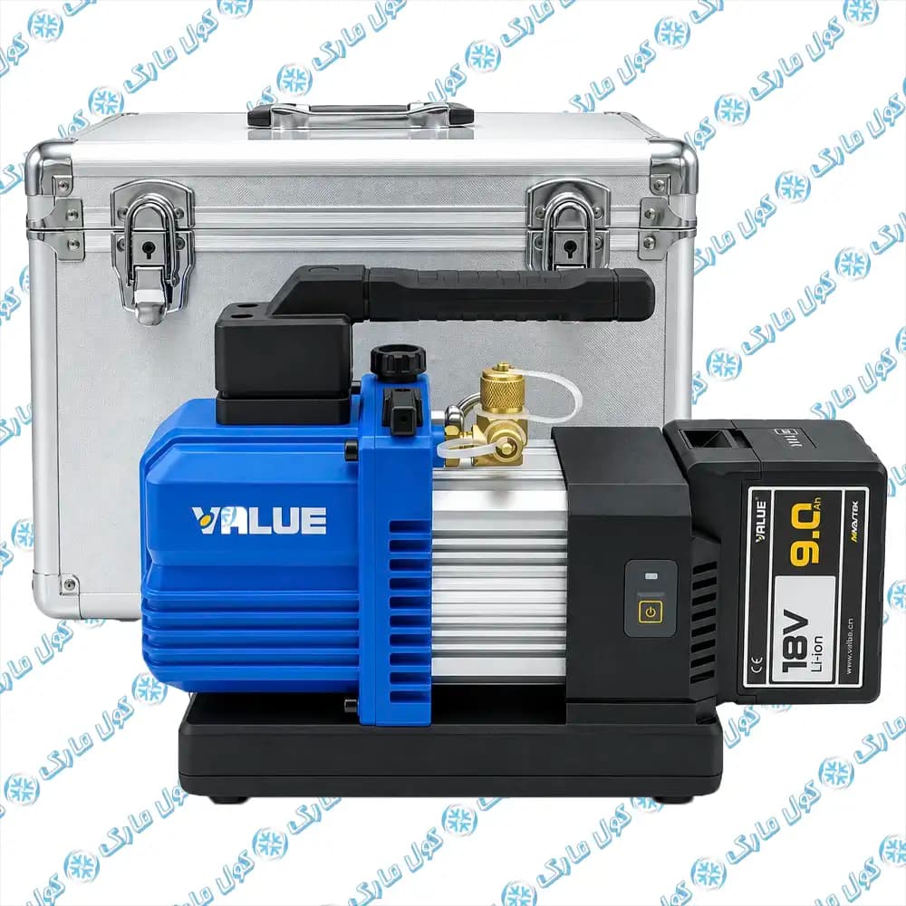 پمپ وکیوم شارژی ولیو VALUE مدل VRP-4DLI-R32 دو مرحله ای — تصویر ۱۰