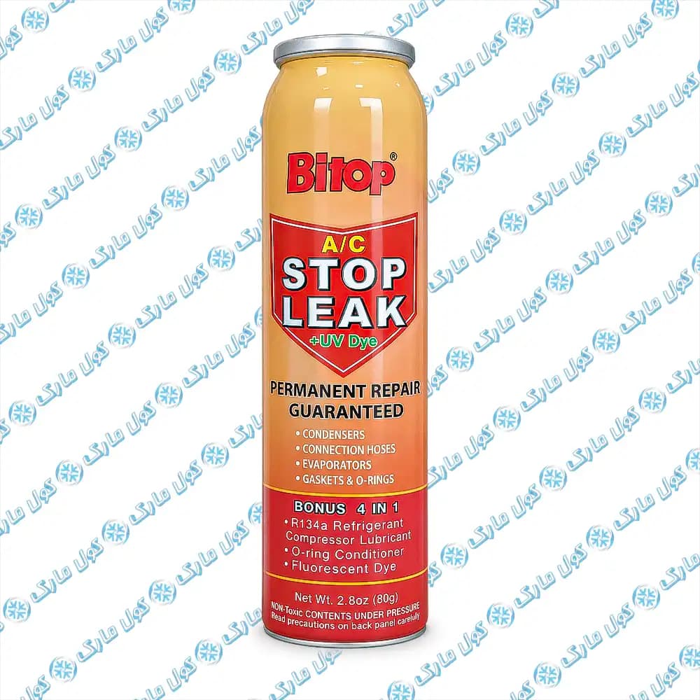 نشت‌گیر رادیاتور خودرو بی تاپ مدل STOP LEAK حجم 80 گرم
