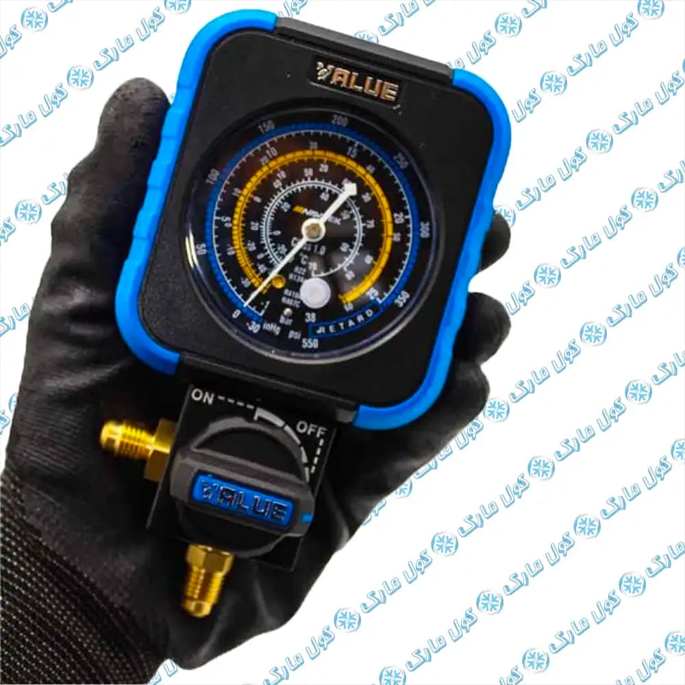 گیج تکی سرویس ولیو مدل VRM1-B-0404 — تصویر ۳