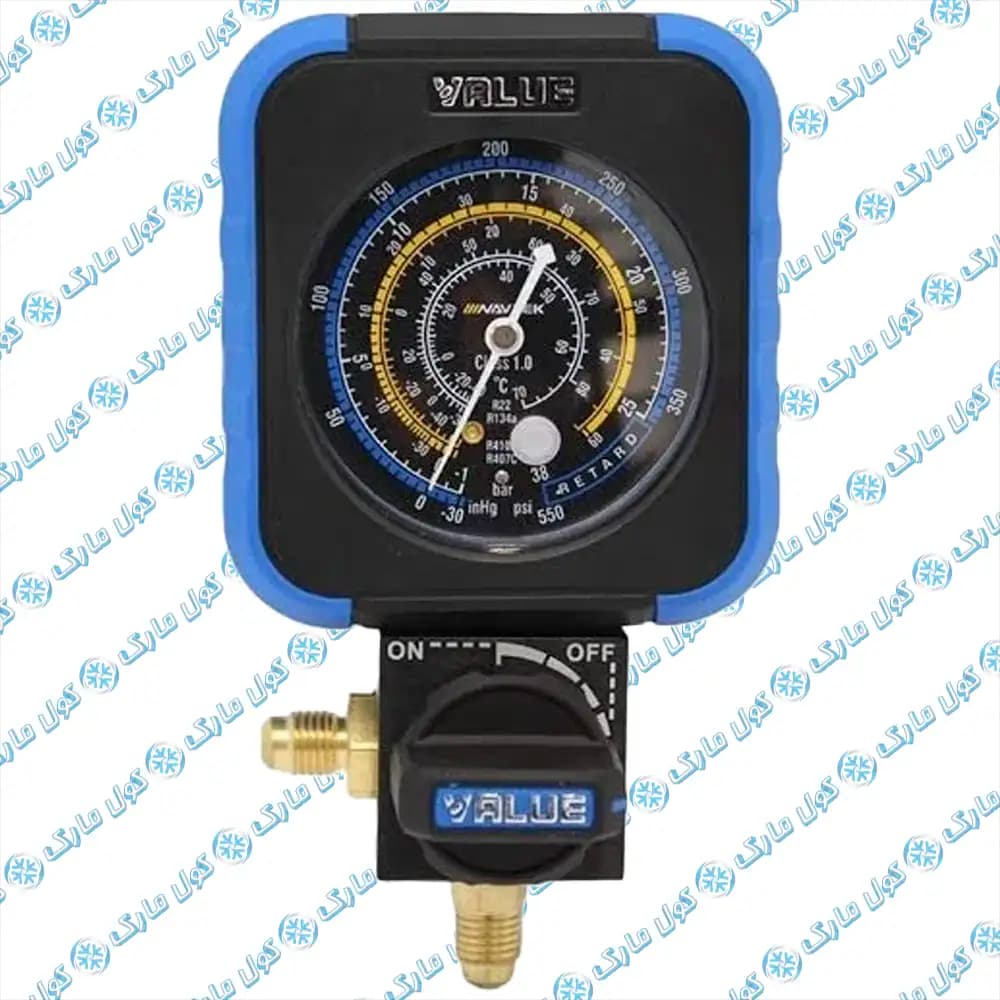 گیج تکی سرویس ولیو مدل VRM1-B-0404 — تصویر ۶