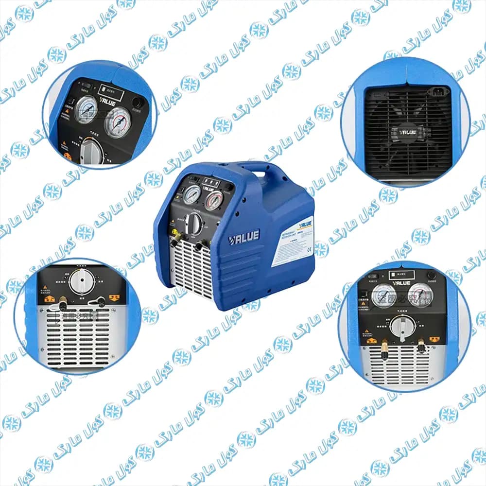 دستگاه ریکاوری گاز برودتی والو مدل(جداکننده روغن) VRR12L-OS — تصویر ۱۰