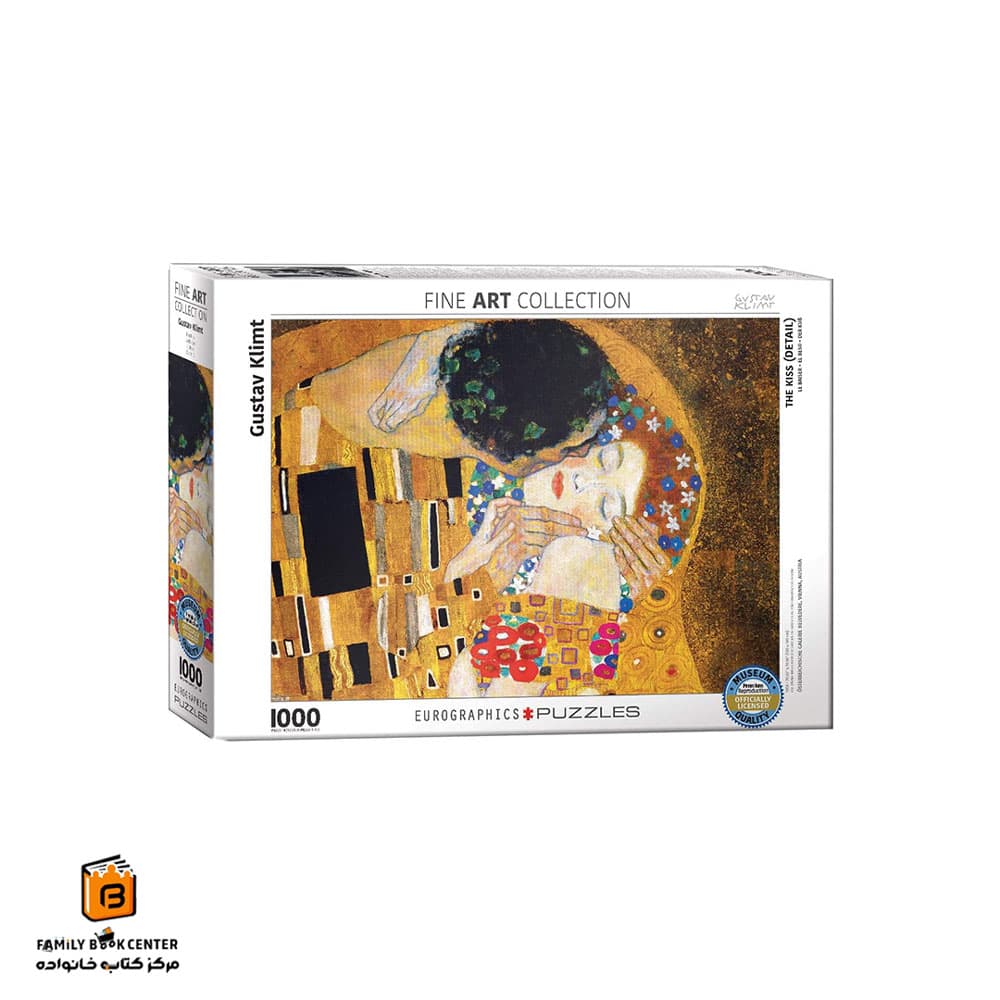 پازل 1000 تکه (6000-0142)The Kiss یوروگرافیکس (Euro ghraphics)