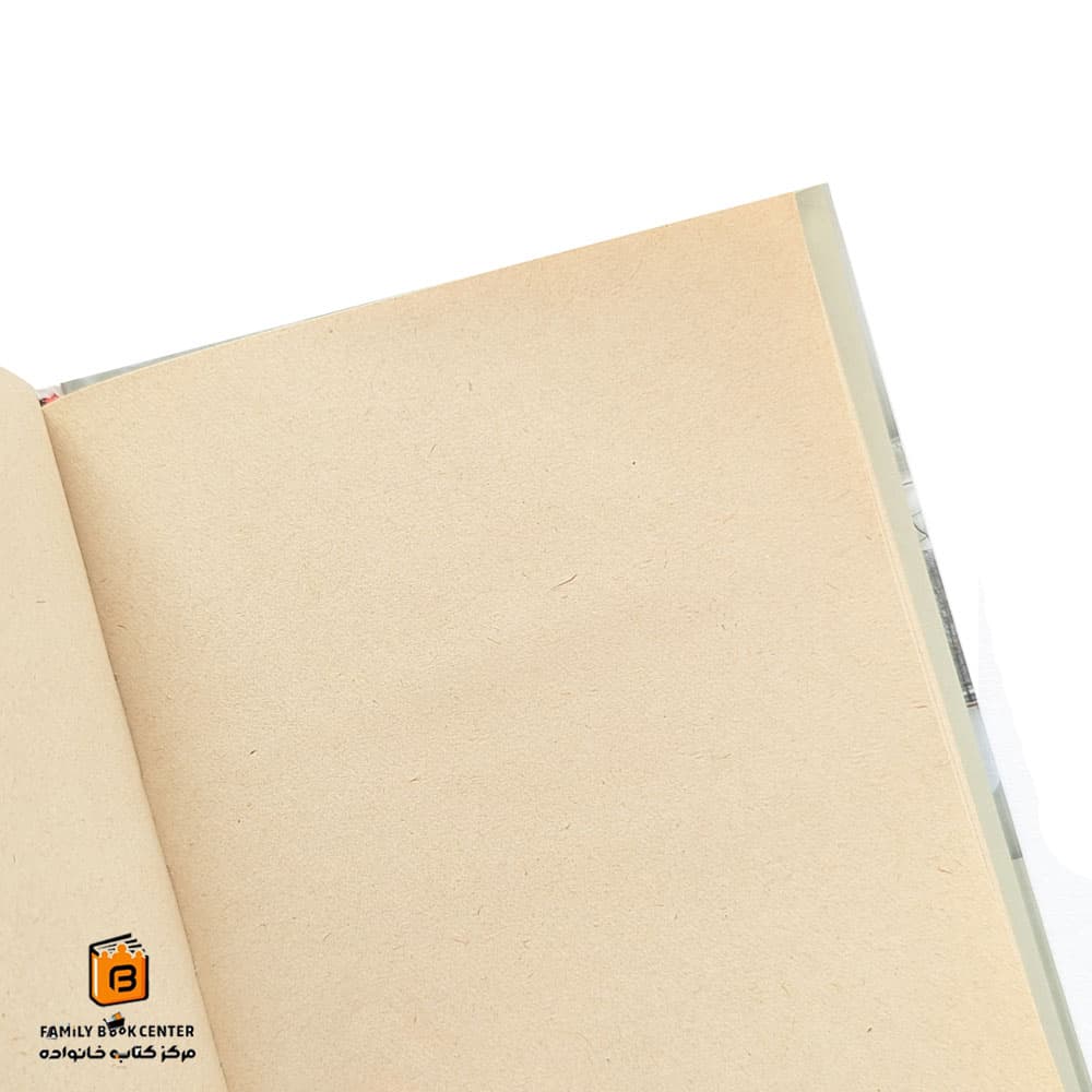 دفتر پینترستی بدون خط 50 برگ قهوه ای آوان (avaan) — تصویر ۳