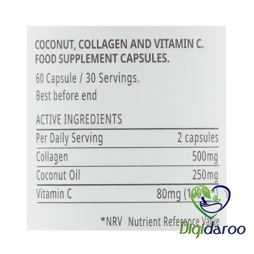 کپسول کوکونات کلاژن (Coconut Collagen) مای ویتامینز 60 عددی — تصویر ۱۲
