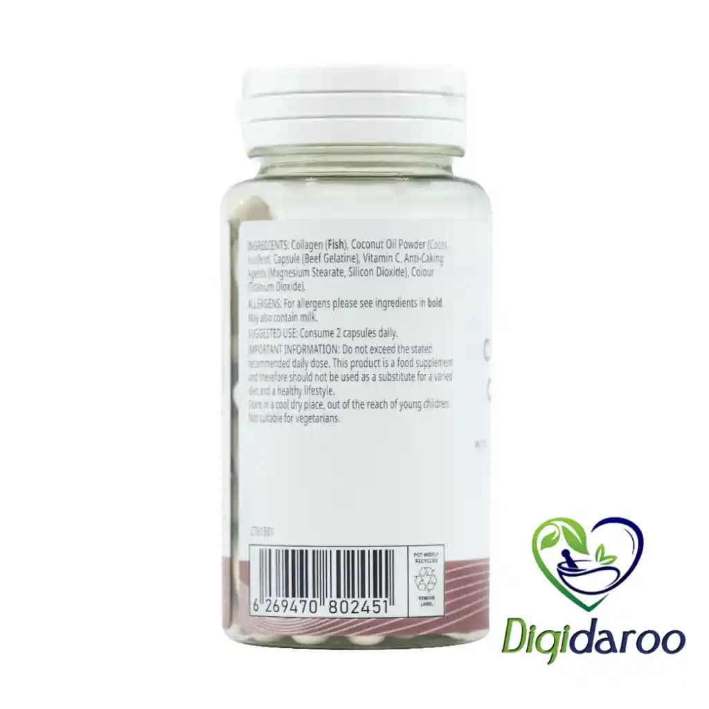 کپسول کوکونات کلاژن (Coconut Collagen) مای ویتامینز 60 عددی — تصویر ۶