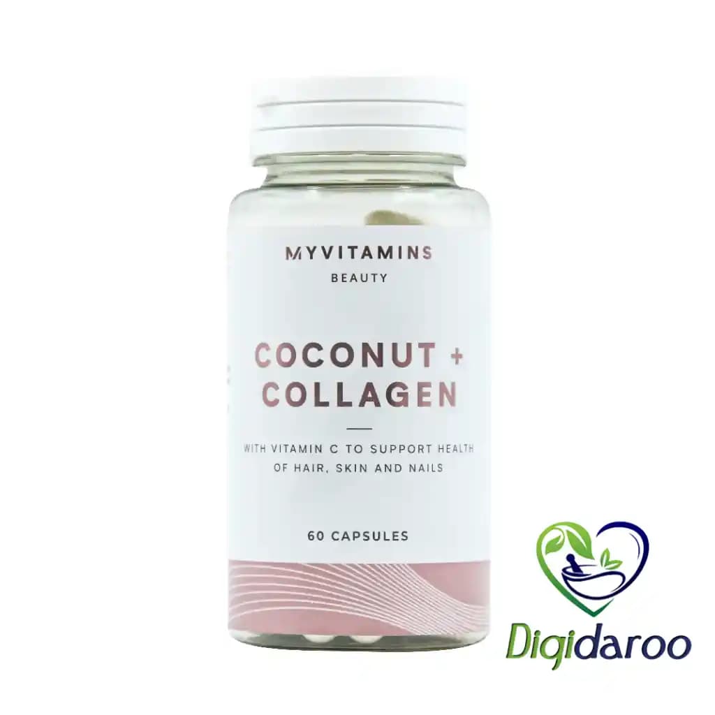 کپسول کوکونات کلاژن (Coconut Collagen) مای ویتامینز 60 عددی — تصویر ۲