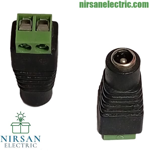 فیش مادگی آداپتوری ترمینالی DC 5.5×2.1