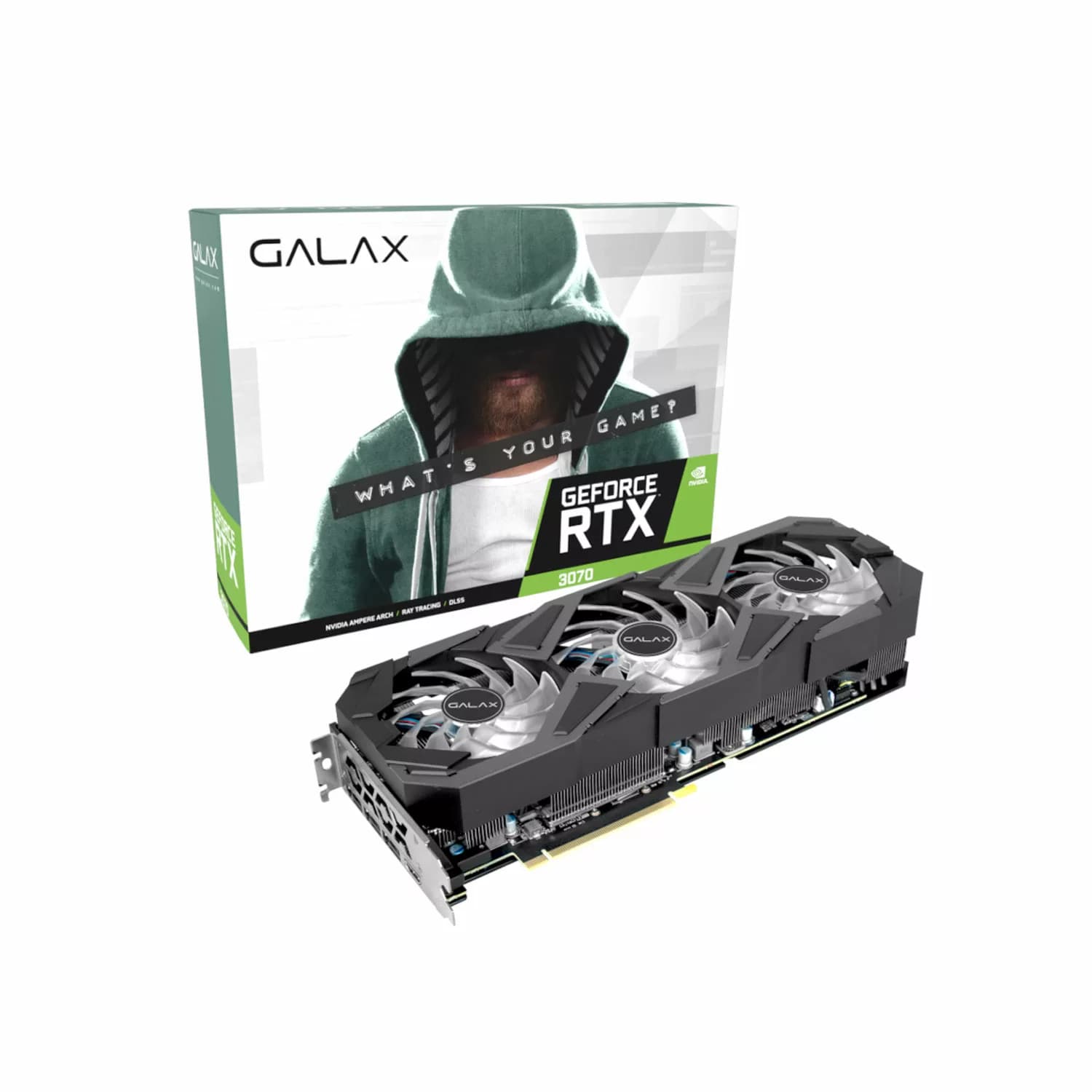 کارت گرافیک استوک گلکس Galax RTX 3070 8GB 3 FAN