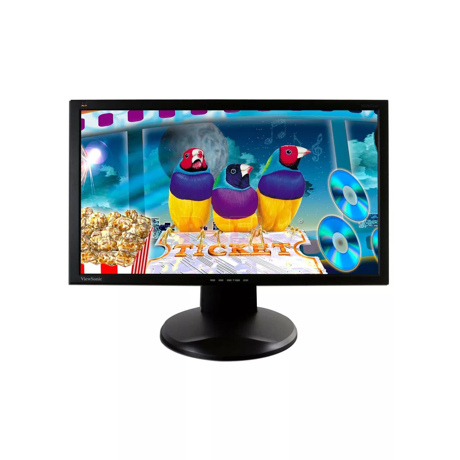 مانیتور 24 اینچ ویوسونیک مدل VIEWSONIC VG2427WM — تصویر ۴
