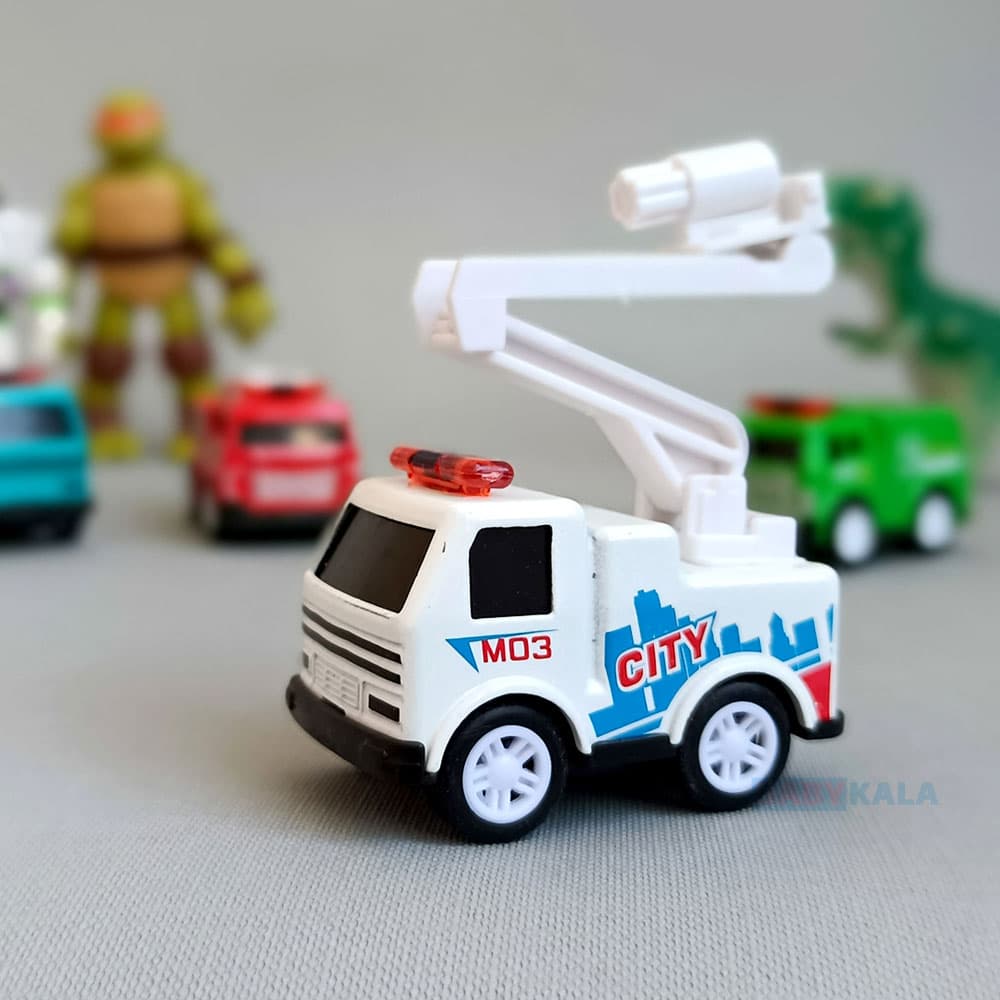 اسباب بازی ماشین فلزی خدمات شهری DieCast — تصویر ۴