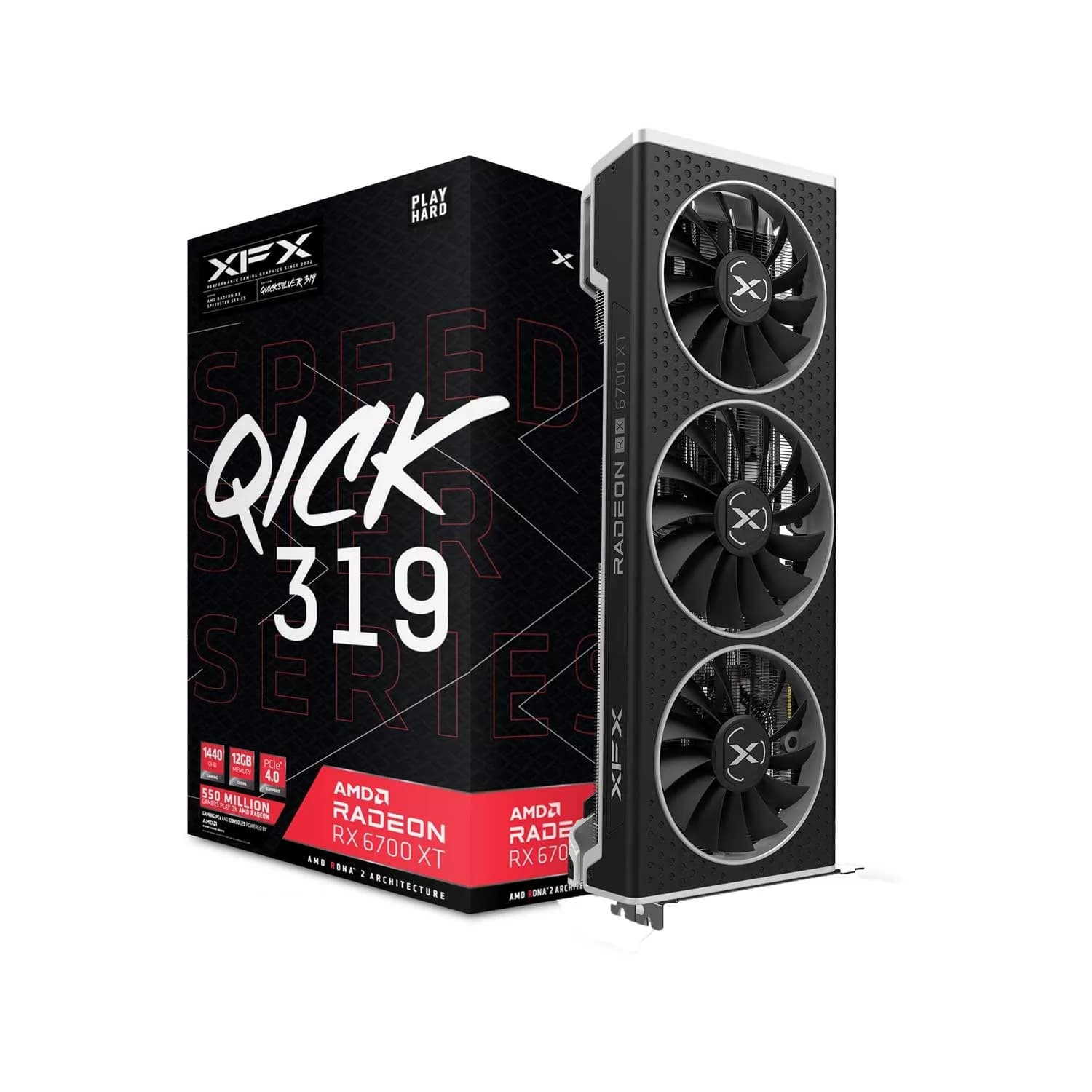 کارت گرافیک ایکس اف ایکس XFX 6700XT Qick