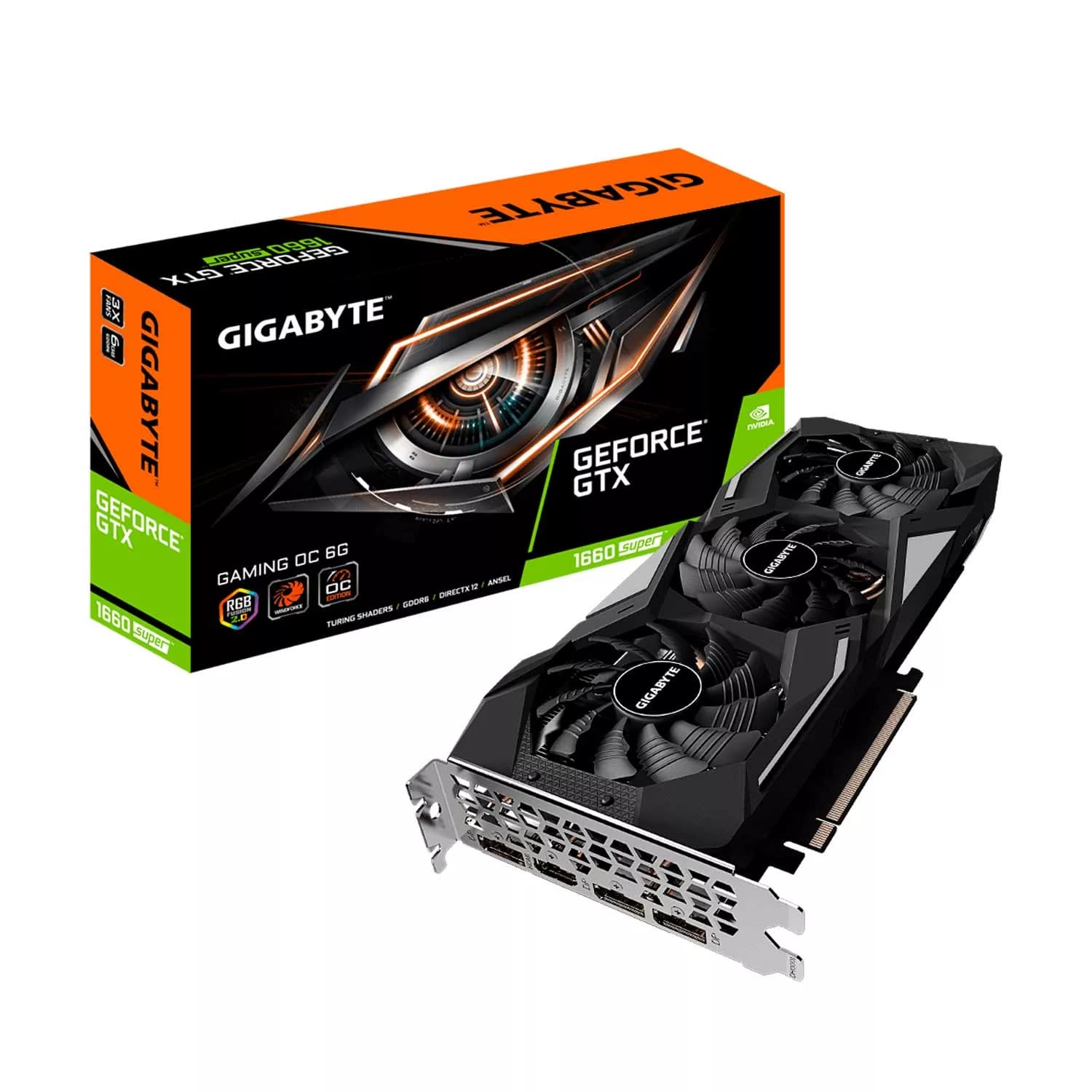 کارت گرافیک گیگابایت GIGABYTE 1660 SUPER GAMING — تصویر ۶