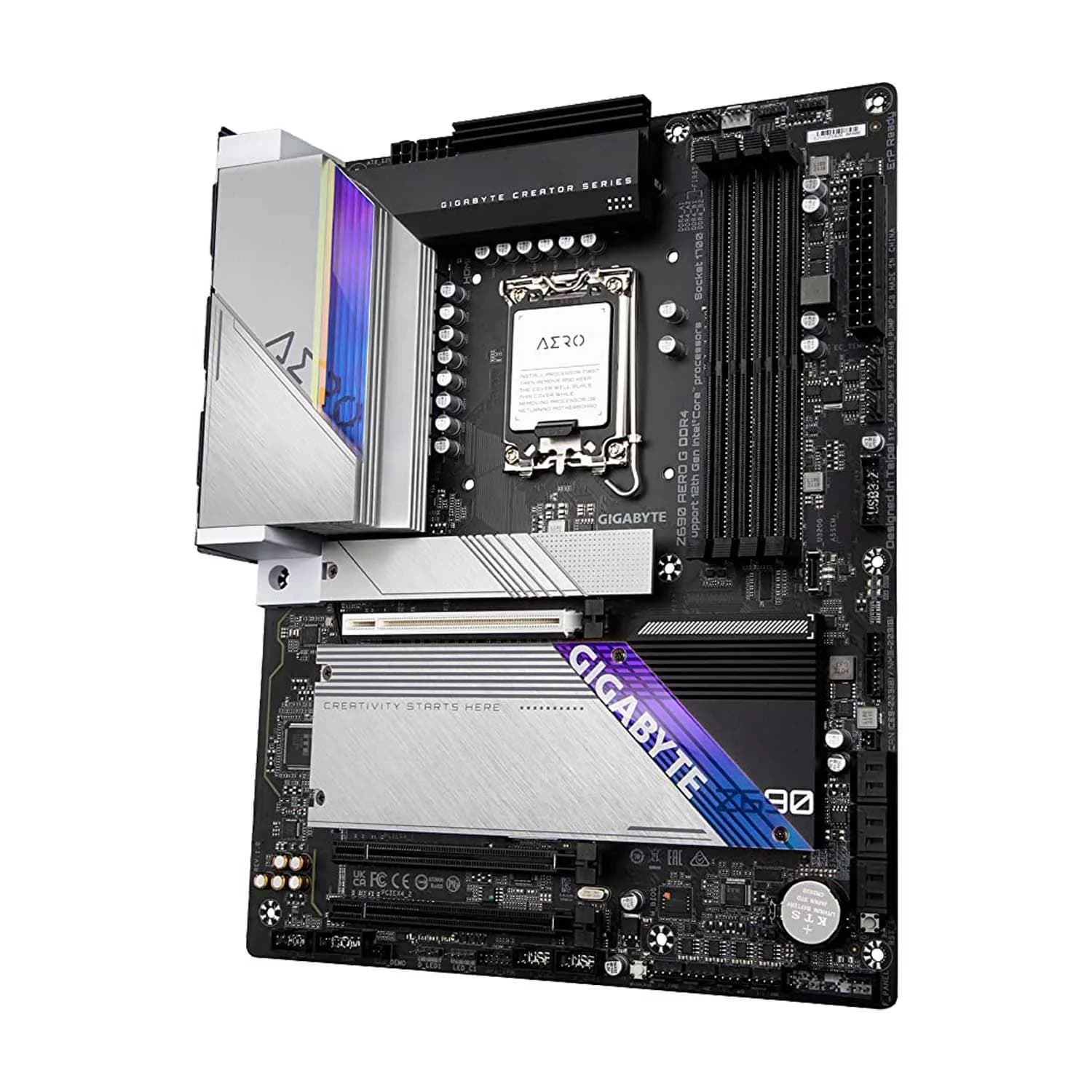 مادربرد گیگابایت GIGABYTE Z690 AERO G D4 — تصویر ۴