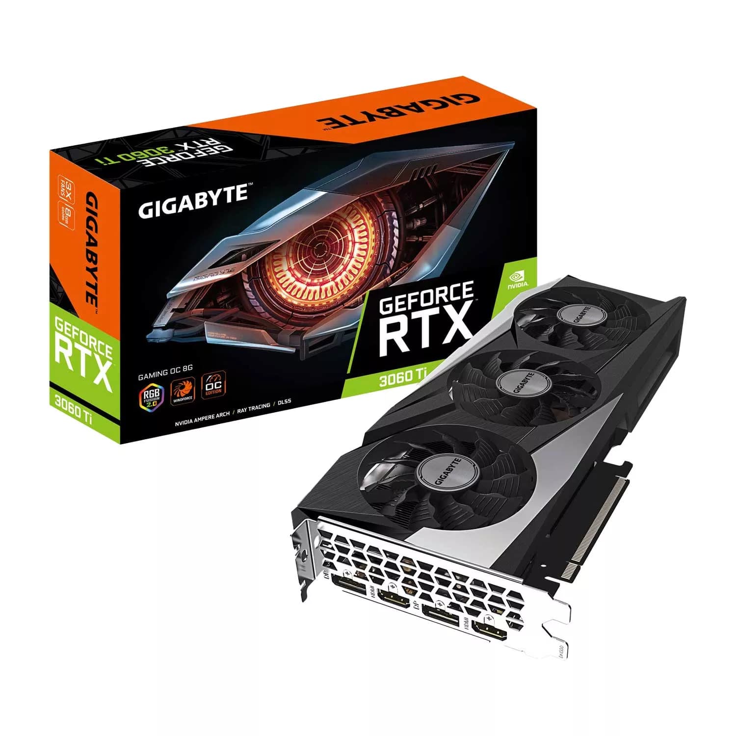 کارت گرافیک استوک گیگابایت Gigabyte 3060Ti — تصویر ۵