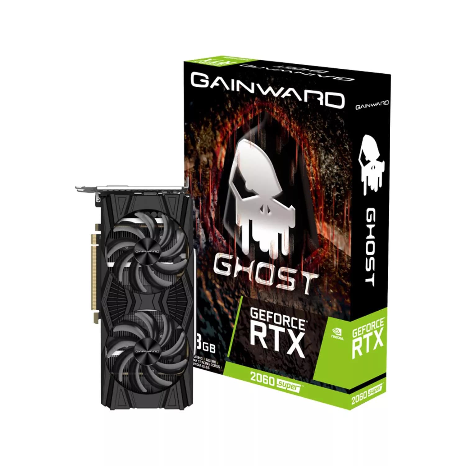کارت گرافیک 2060Super Gainward Ghost(استوک) — تصویر ۲