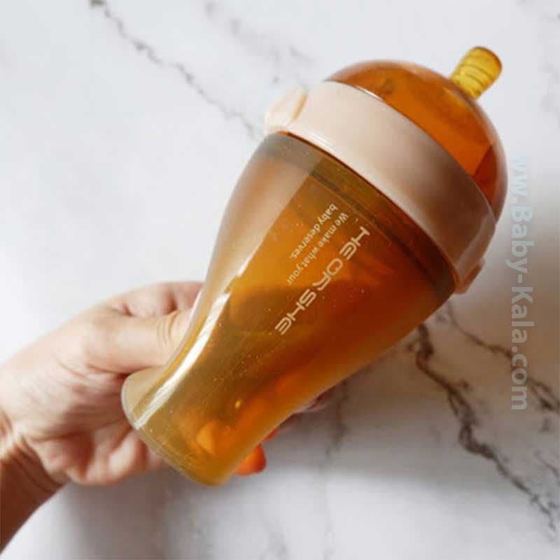 شیشه شیر تمام سیلیکونی 160 میل هی اور شی — تصویر ۱۲