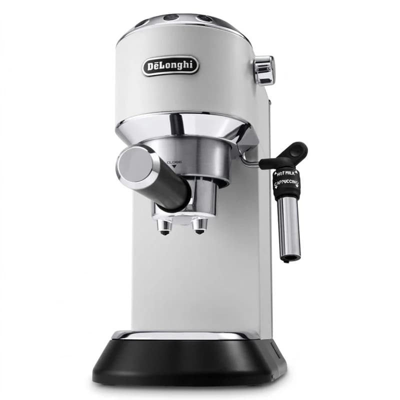 اسپرسوساز دلونگی مدل EC 685..W نیمه اتوماتیک DELONGHI فول پک-نقره ای
