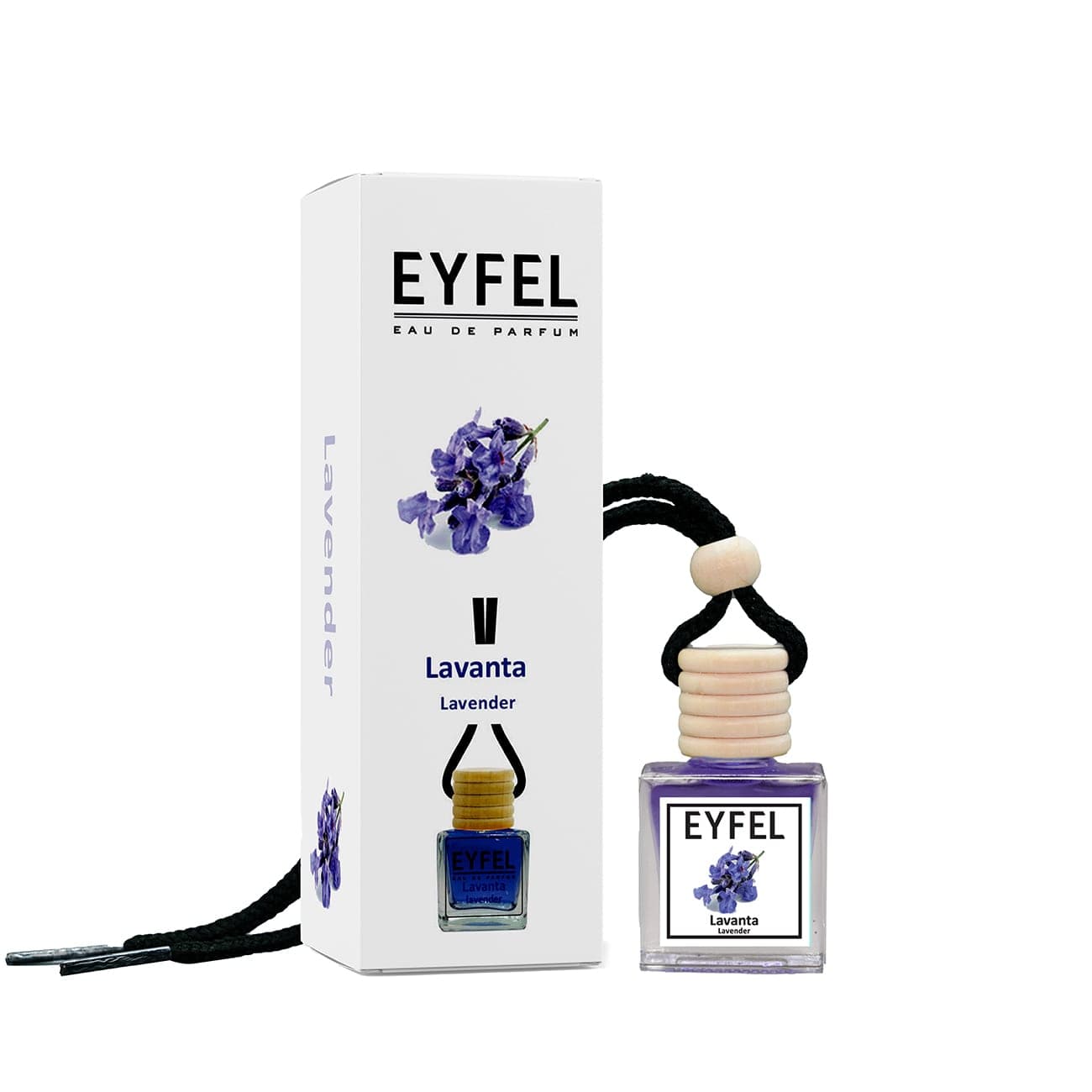 خوشبو کننده ماشین مدل لاوندر اصلی EYFEL lavanta