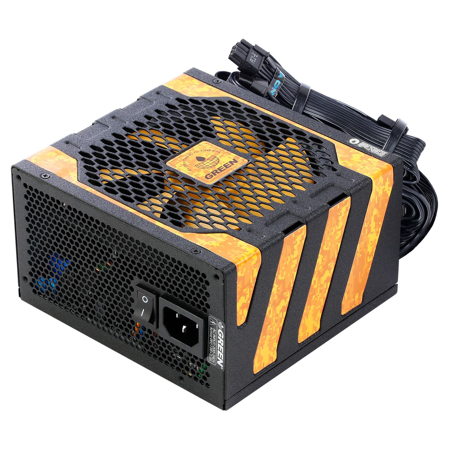 پاور گرین 650وات مدل green 650W UK GOLD — تصویر ۲