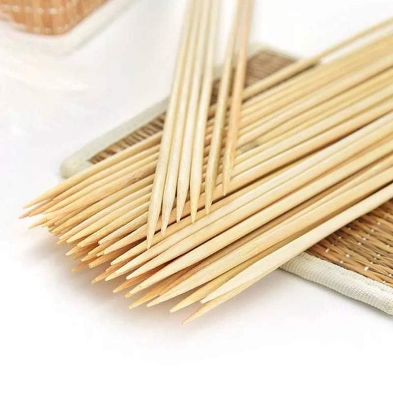 سیخ چوبی تابه ای بزرگ 80 عددی — تصویر ۵