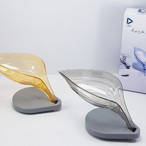 هولدر و جا صابون فانتزی طرح برگ کد N01 — تصویر ۴