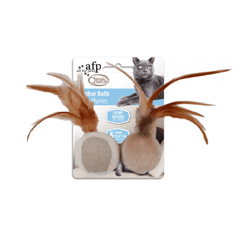 اسباب بازی گربه AFP مدل Feather Ball — تصویر ۲