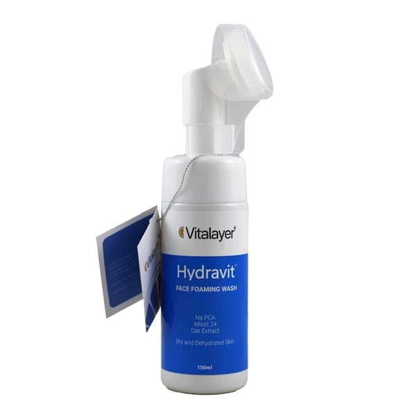 فوم شستشو پوست نرمال و خشک ویتالیر مدل Hydravit
