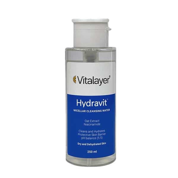 میسلارواتر پوست خشک ویتالیر مدل Hydravit