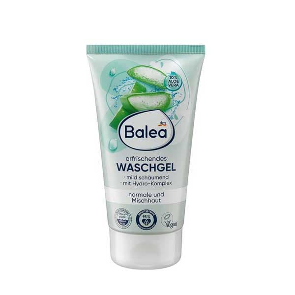 ژل شستشوی صورت پوست نرمال باله آ مدل Aloe Vera