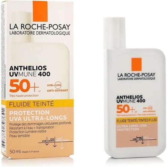 ضدآفتاب فلوئیدی رنگی لاروش پوزای spf50 — تصویر ۲