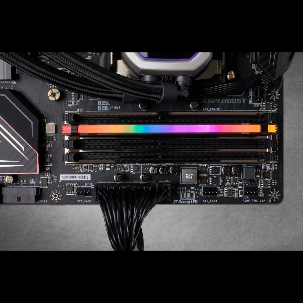 رم کامپیوتر دسته دوم کورسیر Vengeance RGB PRO 16GB 3200MHz CL16 — تصویر ۲