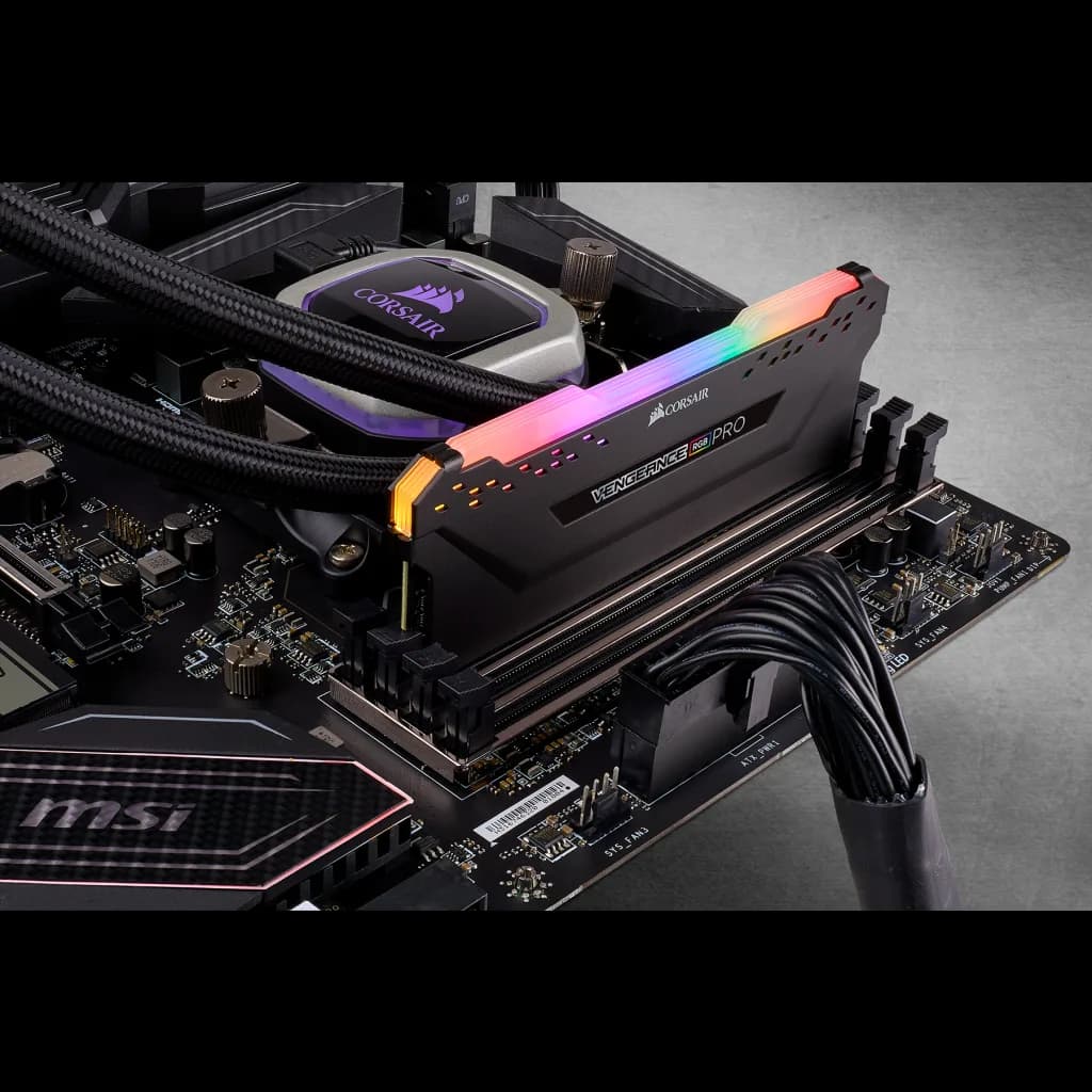 رم کامپیوتر دسته دوم کورسیر Vengeance RGB PRO 16GB 3200MHz CL16 — تصویر ۵
