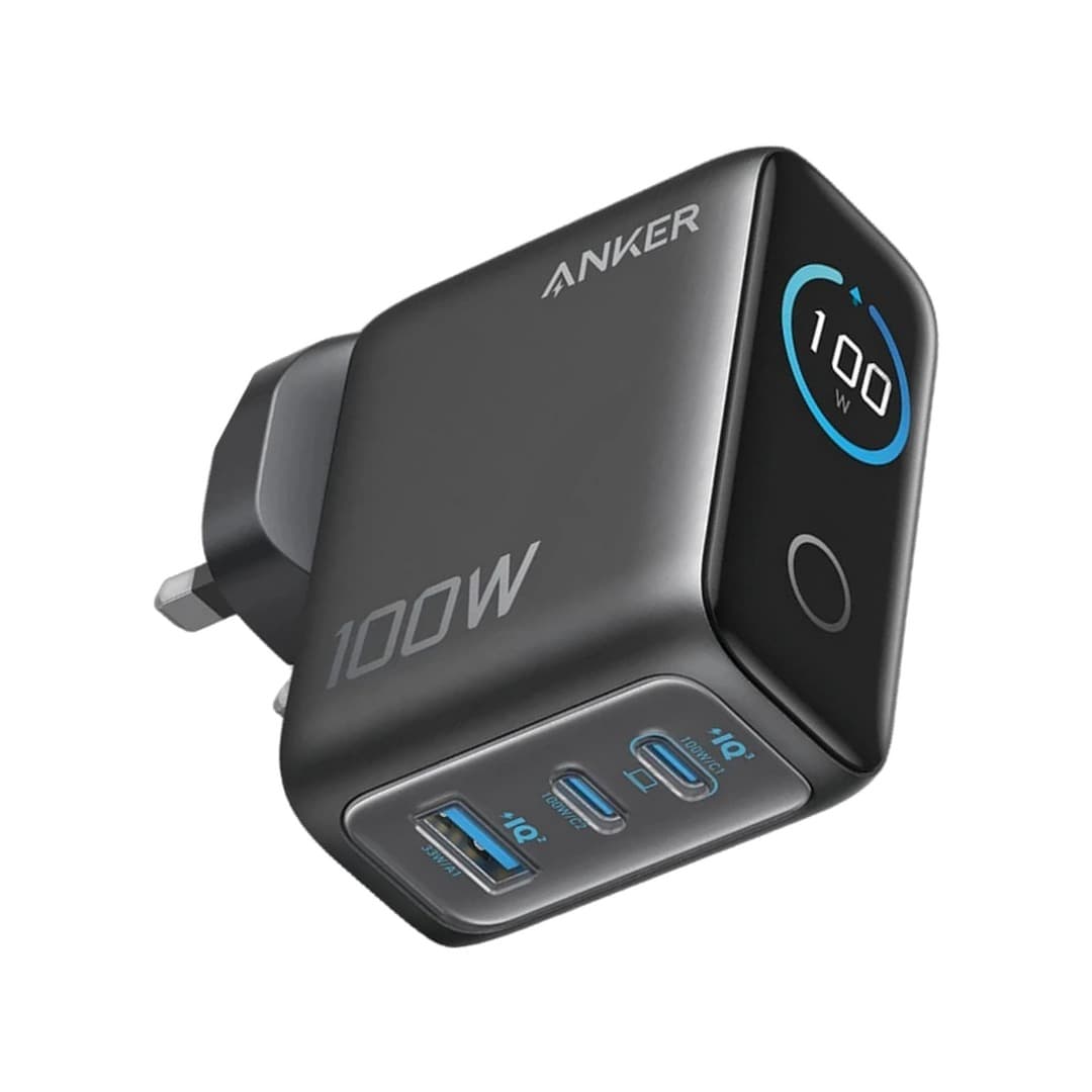شارژر دیواری انکر 100 وات مدل Anker B121B(سه پین) — تصویر ۱۲