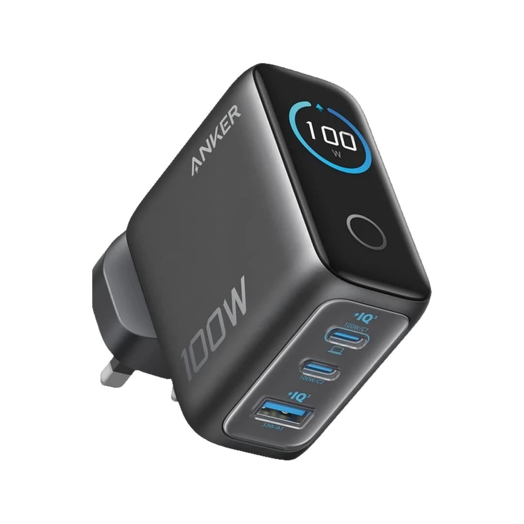 شارژر دیواری انکر 100 وات مدل Anker B121B(سه پین) — تصویر ۱۱