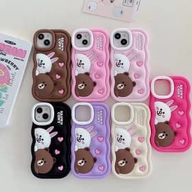 کاور طرح BROWN CONY مناسب برای گوشی آیفون 15promax