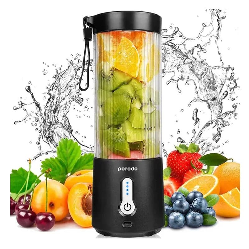 مخلوط کن شارژی پرودو مدل POROD GO-BLENDER PD-LFST017-BK — تصویر ۴