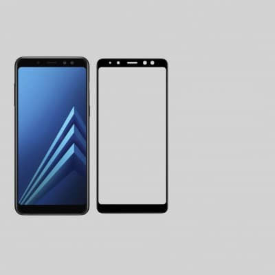 محافظ صفحه نمایش ۲۰۱۸ Nillkin 3D full cover Samsung Galaxy A8 plus — تصویر ۲