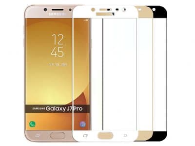 محافظ صفحه نمایش J7 pro سامسونگ مدل ۵D بوف