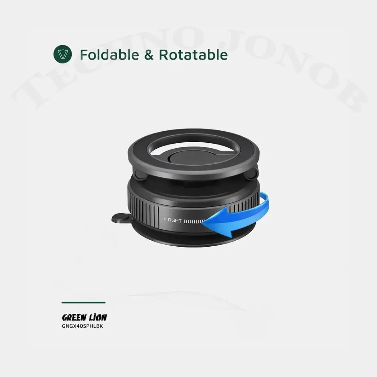 هولدر موبایل ماشین و پایه نگهدارنده گرین لاین مدل Green Lion GX-40 | هولدر مکشی و مگنتی — تصویر ۴