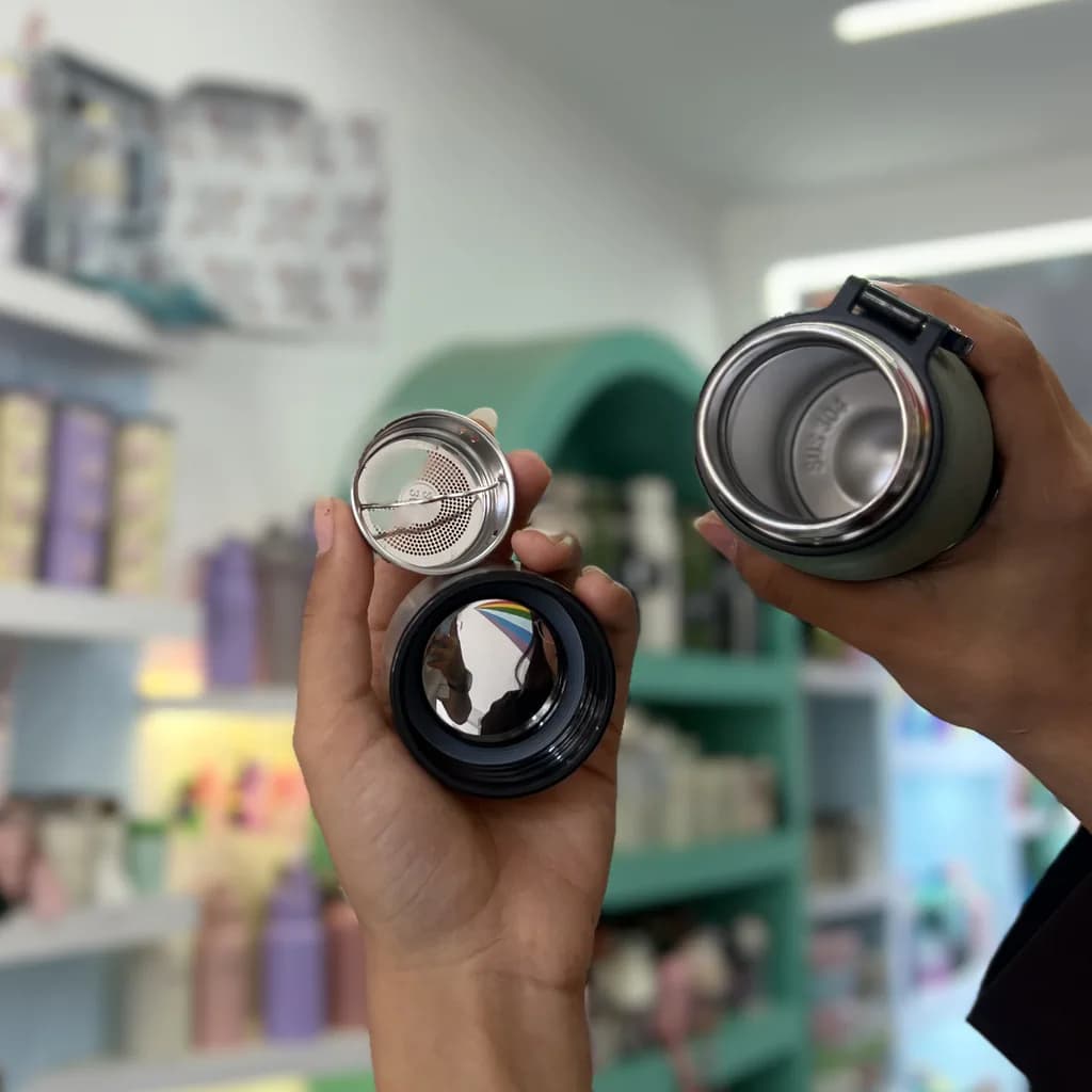 فلاسک استیل صافی دار 600 میل — تصویر ۷
