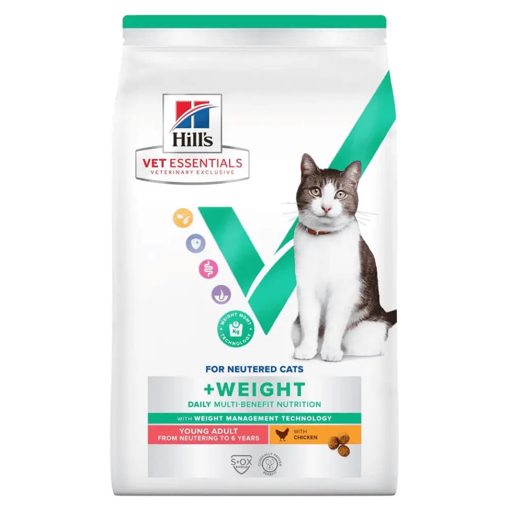 غذای خشک گربه عقیم شده هیلز مدل Weight+ وزن 1.5 کیلوگرم