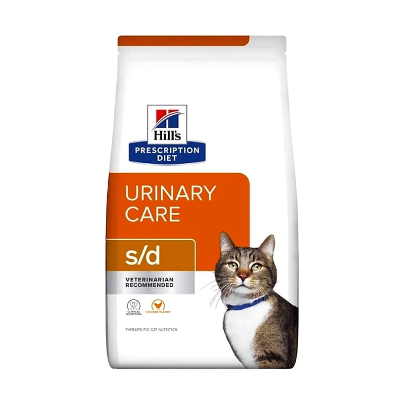 غذای خشک درمانی گربه هیلز مناسب مشکلات گوارشی با طعم مرغ Hill’s Gastrointestinal Biome Cat Food With Chicken وزن 1.5 کیلوگرم