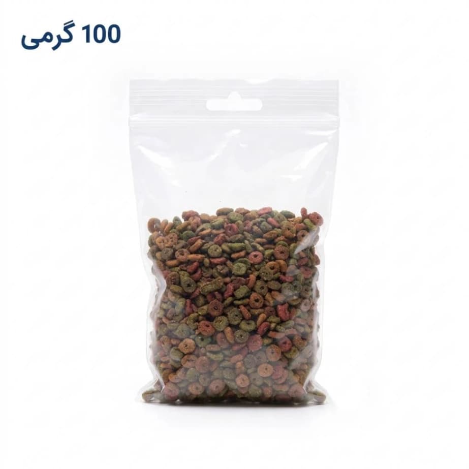 غذای گربه مولتی کالر 100 گرم — تصویر ۲