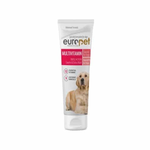 خمیر مولتی ویتامین سگ یوروپت Europet وزن 100 گرم — تصویر ۲