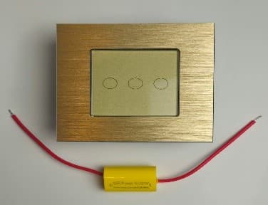 86AL 3 gangWIFItouch Switch Gold Tuya Smart Life