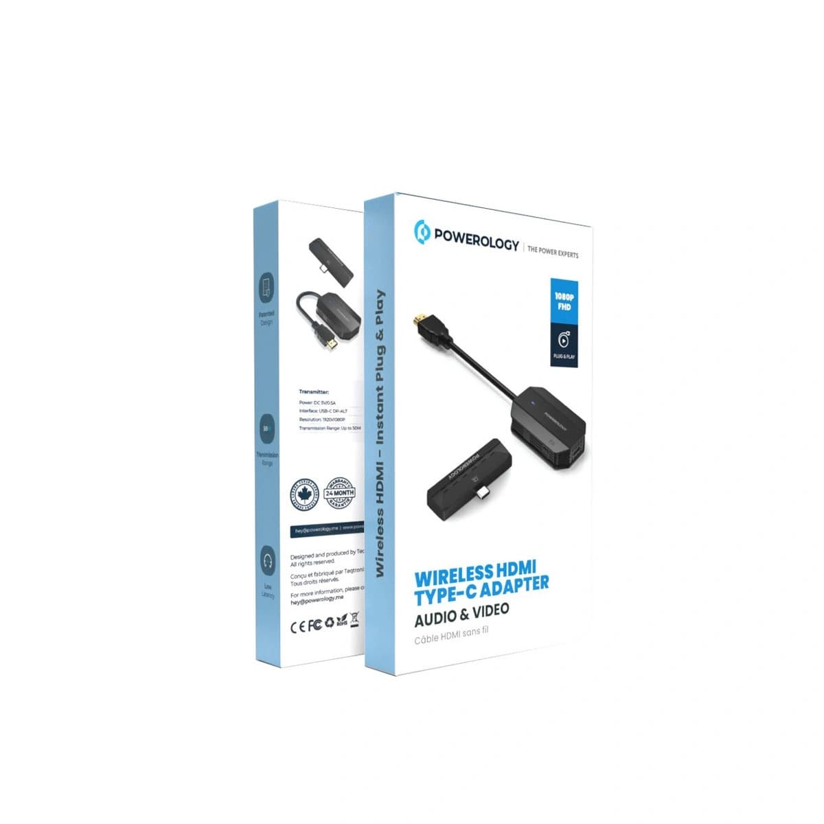 دانگل HDMI بی سیم پاورولوژی مدل PHDMACBK — تصویر ۴