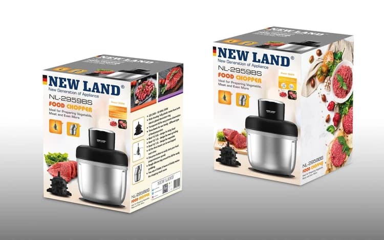 خردکن 3 لیتر دسته دار نیولند مدل NL-2959