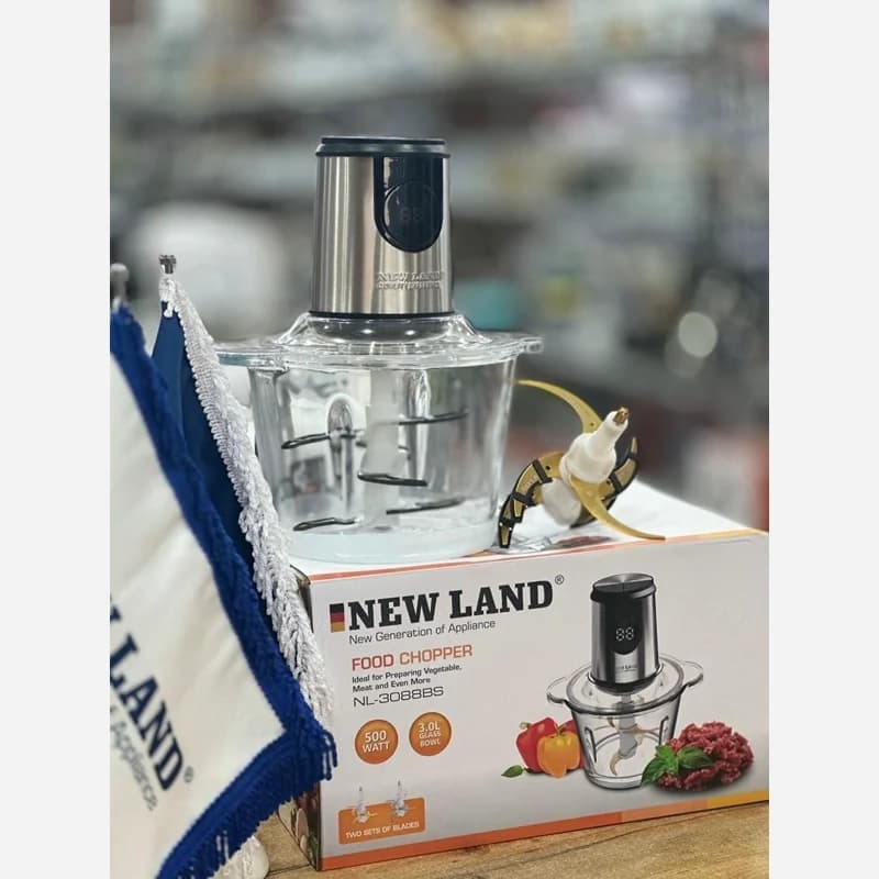 خردکن 3 لیتر دسته دار نیولند مدل NL-3088 — تصویر ۳