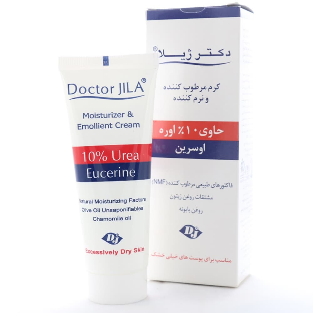 کرم نرم کننده 10 درصد اوره دکتر ژیلا مناسب پوست خیلی خشک ۷۵ گرم — تصویر ۶
