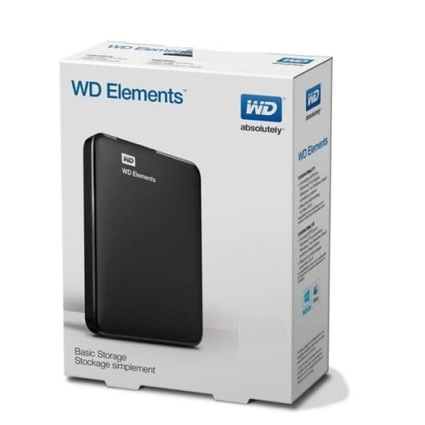 هارد اکسترنال وسترن دیجیتال مدل WD Elements ظرفیت 1 ترابایت — تصویر ۱۱